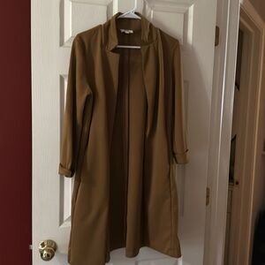 Women’s Boutique Tan Cardigan/Coat